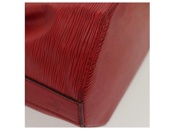LOUIS VUITTON Epi Sac Depaule PM Borsa a Spalla Rossa M80207 LV Auth 138704 Rosso - vista 14