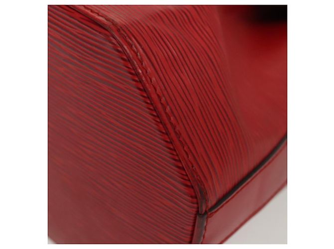 LOUIS VUITTON Epi Sac Depaule PM Borsa a Spalla Rossa M80207 LV Auth 138704 Rosso - vista 15