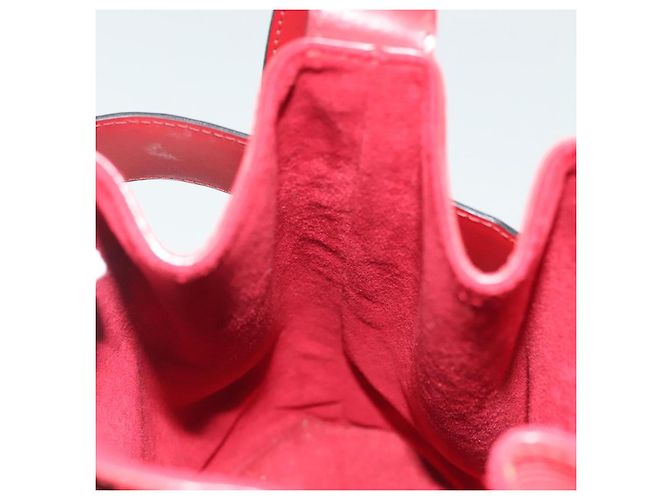 LOUIS VUITTON Epi Sac Depaule PM Borsa a Spalla Rossa M80207 LV Auth 138704 Rosso - vista 18