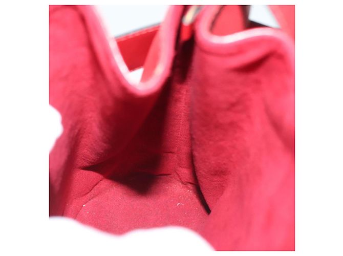 LOUIS VUITTON Epi Sac Depaule PM Borsa a Spalla Rossa M80207 LV Auth 138704 Rosso - vista 19