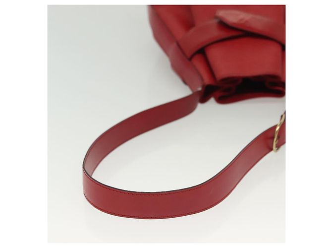 LOUIS VUITTON Epi Sac Depaule PM Borsa a Spalla Rossa M80207 LV Auth 138704 Rosso - vista 7
