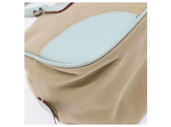PRADA Handtasche aus Canvas Beige Silber Authentisch yk19198 - Ansicht 18