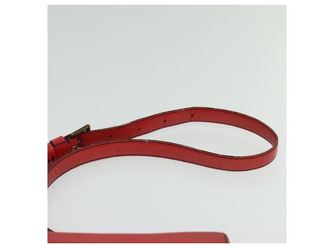 LOUIS VUITTON Borsa a Spalla Epi Saint Cloud GM Rossa M52197 LV Auth 137330 Rosso - vista 14