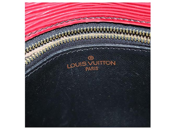 LOUIS VUITTON Borsa a Spalla Epi Saint Cloud GM Rossa M52197 LV Auth 137330 Rosso - vista 21