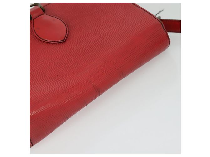 LOUIS VUITTON Borsa a Spalla Epi Saint Cloud GM Rossa M52197 LV Auth 137330 Rosso - vista 6
