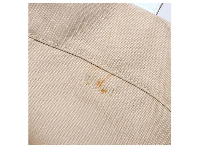 Prada Tote Bag aus Canvas Beige Authentisch 137463 - Ansicht 10