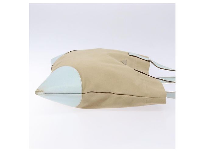 Prada Tote Bag aus Canvas Beige Authentisch 137463 - Ansicht 3
