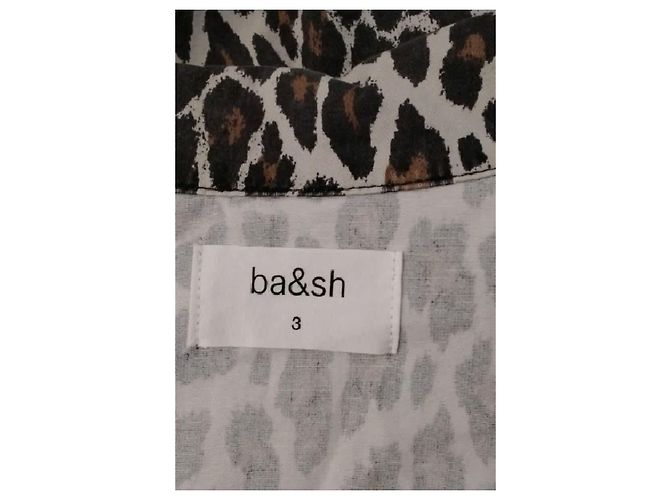 Bash Macacão de algodão bege - vista 5