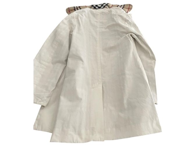 Burberry Trenchcoat Beige Polyester Mädchen 5-6 Jahre - Ansicht 6