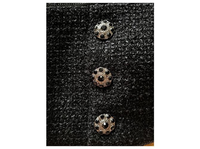 Blazer Negro Chanel Talla 38 - vista 5