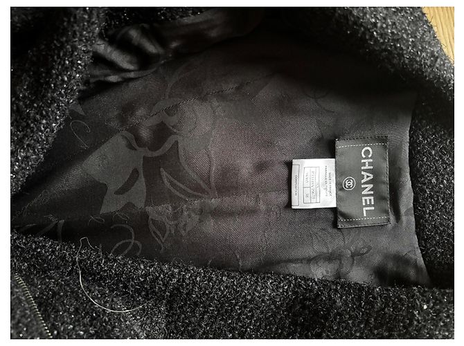 Blazer Negro Chanel Talla 38 - vista 6