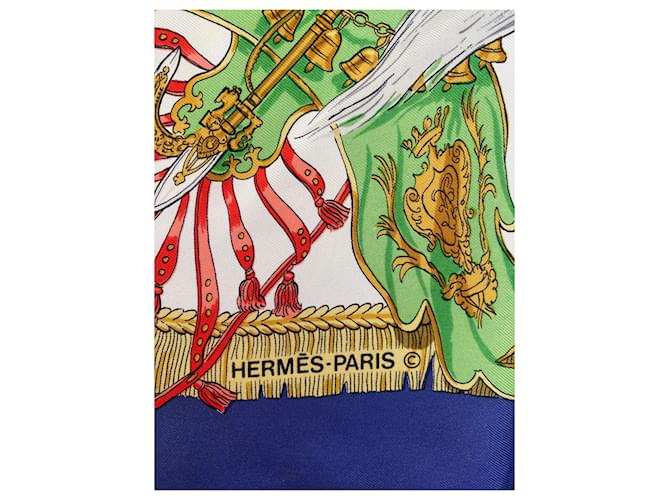 Bufanda Hermès – Caparazón de Francia e India Multicolor - vista 3