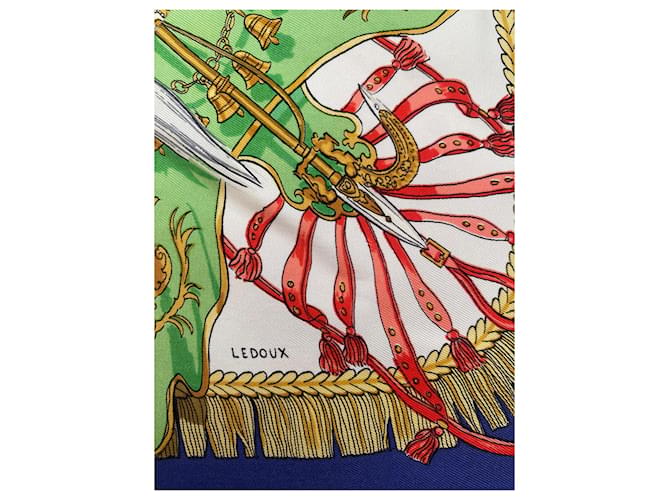 Bufanda Hermès – Caparazón de Francia e India Multicolor - vista 5
