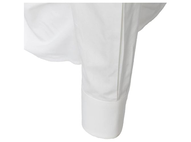 Maison Martin Margiela Camisa Plisada Maison Margiela Blanco - vista 11