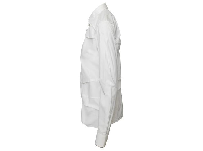 Maison Martin Margiela Camisa Plisada Maison Margiela Blanco - vista 2