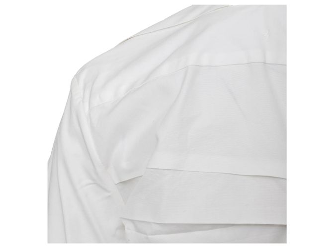 Maison Martin Margiela Camisa Plisada Maison Margiela Blanco - vista 7