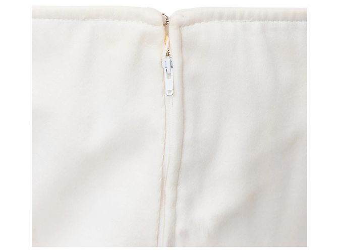Abito Mini Corset Valentino Boutique Bianco sporco - vista 7