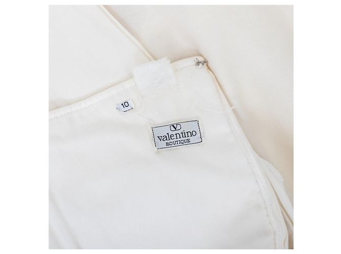 Abito Mini Corset Valentino Boutique Bianco sporco - vista 9