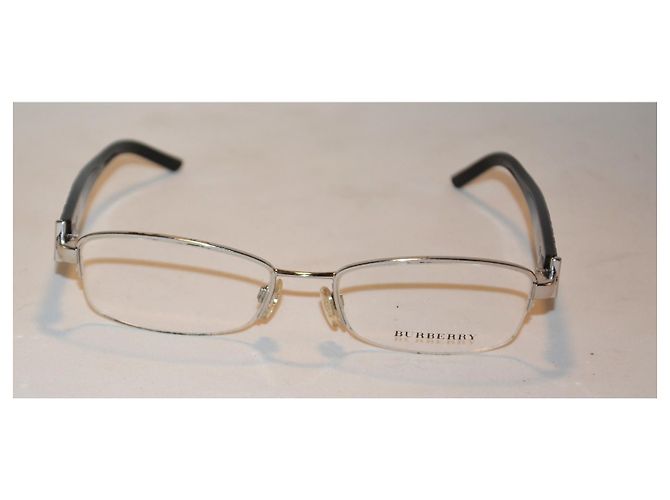 Occhiali da sole Burberry B 1198 Nero Argento - vista 2