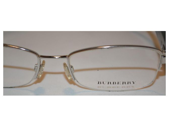 Occhiali da sole Burberry B 1198 Nero Argento - vista 3
