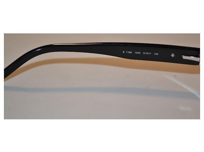 Occhiali da sole Burberry B 1198 Nero Argento - vista 7