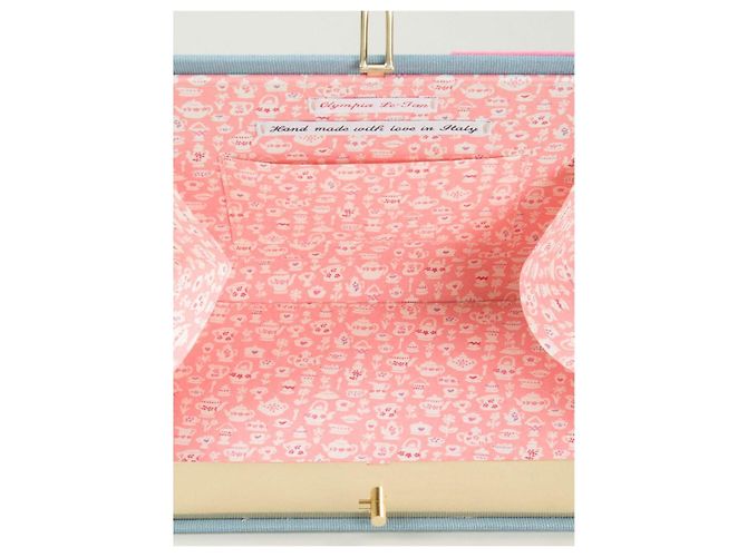 Olympia Le Tan Pochette per Libro Le-Tan Wonder Atlas Blu chiaro - vista 4