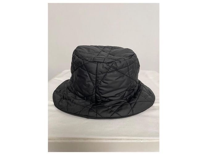 Chapeau Dior Noir Macro-Cannage - vue 5