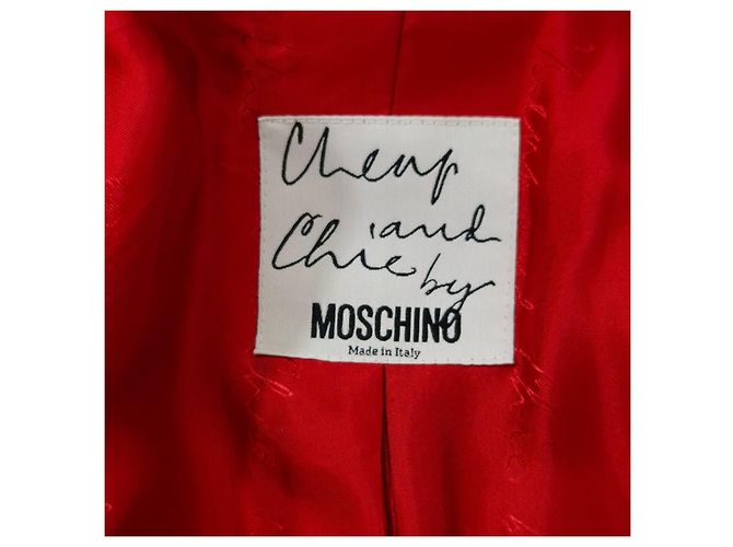 Moschino Cheap And Chic Moschino 90s green wool jacket - view 3