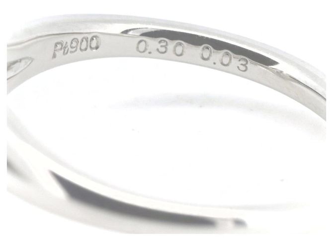 Autre Marque Forevermark PT900 Diamantring Silber - Ansicht 4