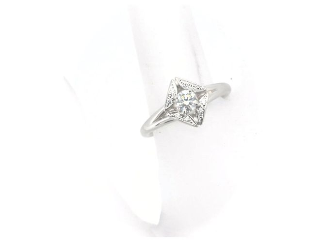 Autre Marque Forevermark PT900 Diamantring Silber - Ansicht 8