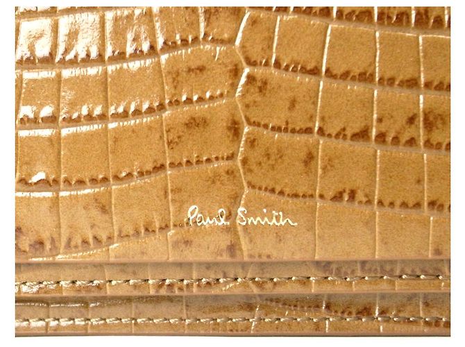 Borsa a spalla in pelle PWR411 di Paul Smith Marrone Bronzo - vista 3