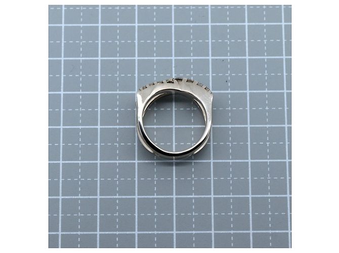 Autre Marque Anello in diamante marrone Kashikey Au750 Bronzo - vista 4