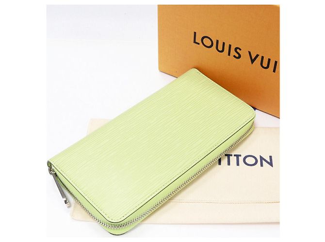 Portafoglio Lungo Zippy Epi Louis Vuitton M82513 Verde - vista 2