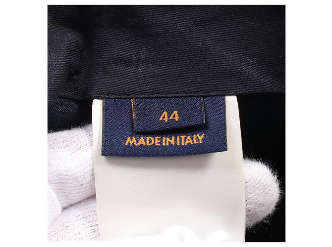 Wollhose Monogram Wave von Louis Vuitton Blau Marineblau - Ansicht 7
