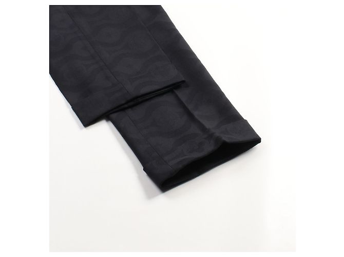 Wollhose Monogram Wave von Louis Vuitton Blau Marineblau - Ansicht 9