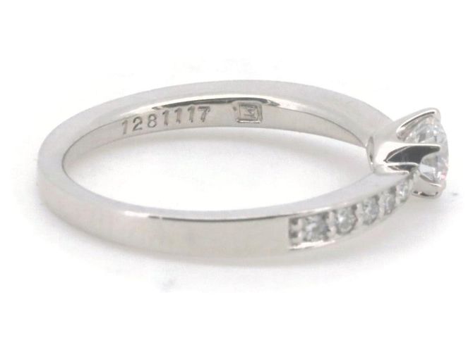 Autre Marque Lazare Diamond PT950 Diamantring Silber - Ansicht 2