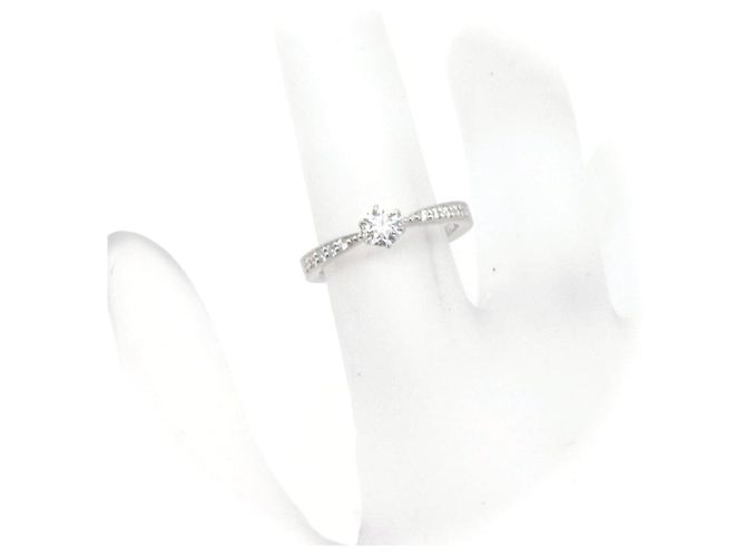 Autre Marque Lazare Diamond PT950 Diamantring Silber - Ansicht 5