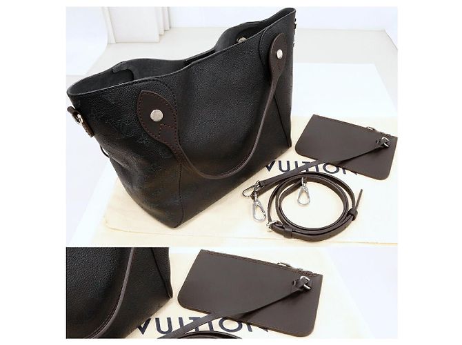 Borsa 2 in 1 Mahina Hinapm M54350 di Louis Vuitton Nero Marrone scuro - vista 3