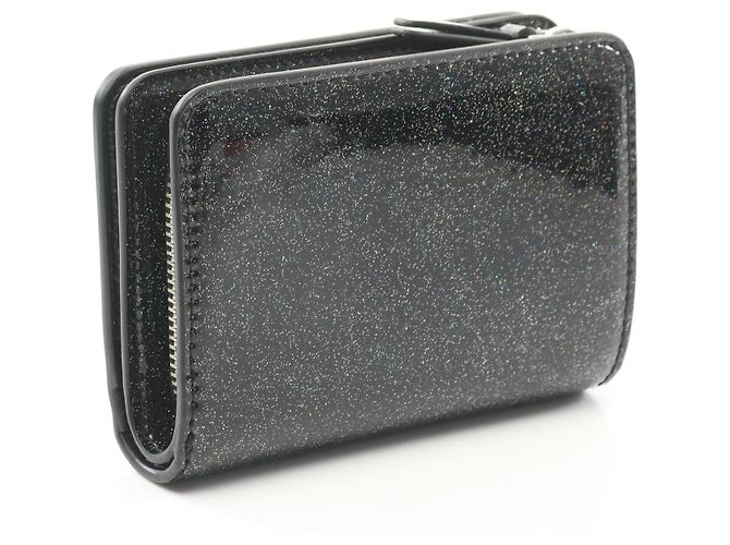 Billetera compacta J Mark con glitter recubierto Marc Jacobs - vista 2