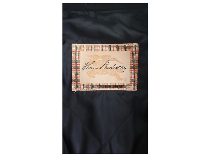 Cappotto 3/4 Thomas Burberry Blu navy - vista 2