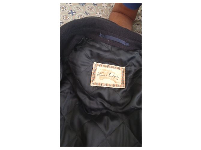 Cappotto 3/4 Thomas Burberry Blu navy - vista 5