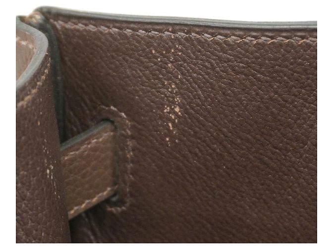 Borsa Hermès Birkin 40 Togo Havana Marrone - vista 12