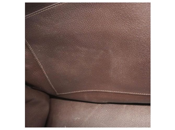 Borsa Hermès Birkin 40 Togo Havana Marrone - vista 14