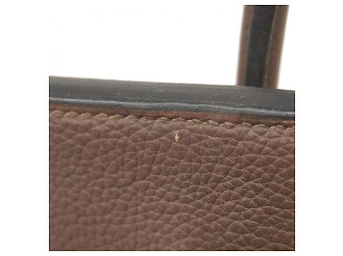 Borsa Hermès Birkin 40 Togo Havana Marrone - vista 15