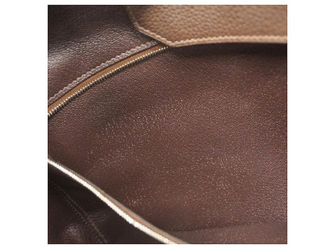 Borsa Hermès Birkin 40 Togo Havana Marrone - vista 17
