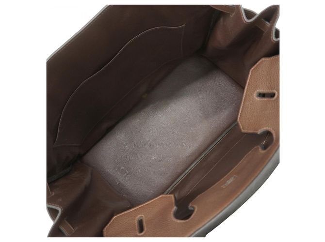 Borsa Hermès Birkin 40 Togo Havana Marrone - vista 4