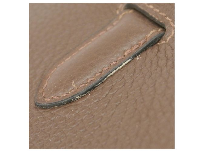 Borsa Hermès Birkin 40 Togo Havana Marrone - vista 8
