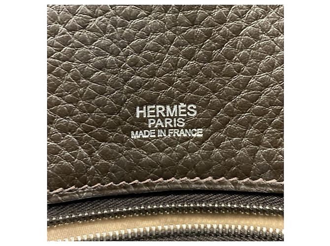 Victoria Cabas von Hermès Damier ebene - Ansicht 5