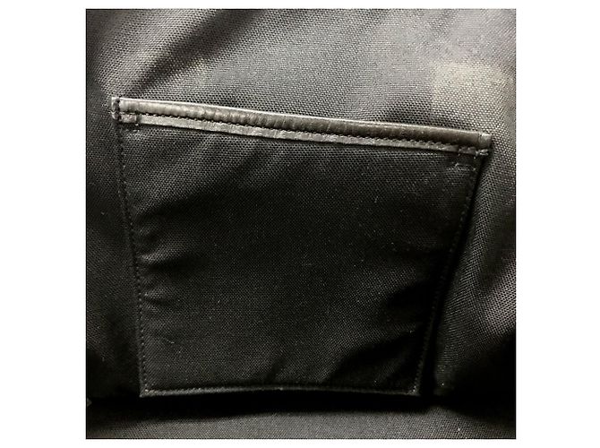 Yves Saint Laurent Skull Print Canvas Backpack - view 14