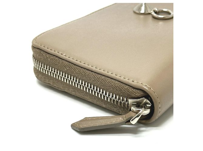 Fendi 8M0299 Portafoglio Lungo con Zip By the Way Beige - vista 5